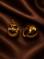 Golden Orb Earrings