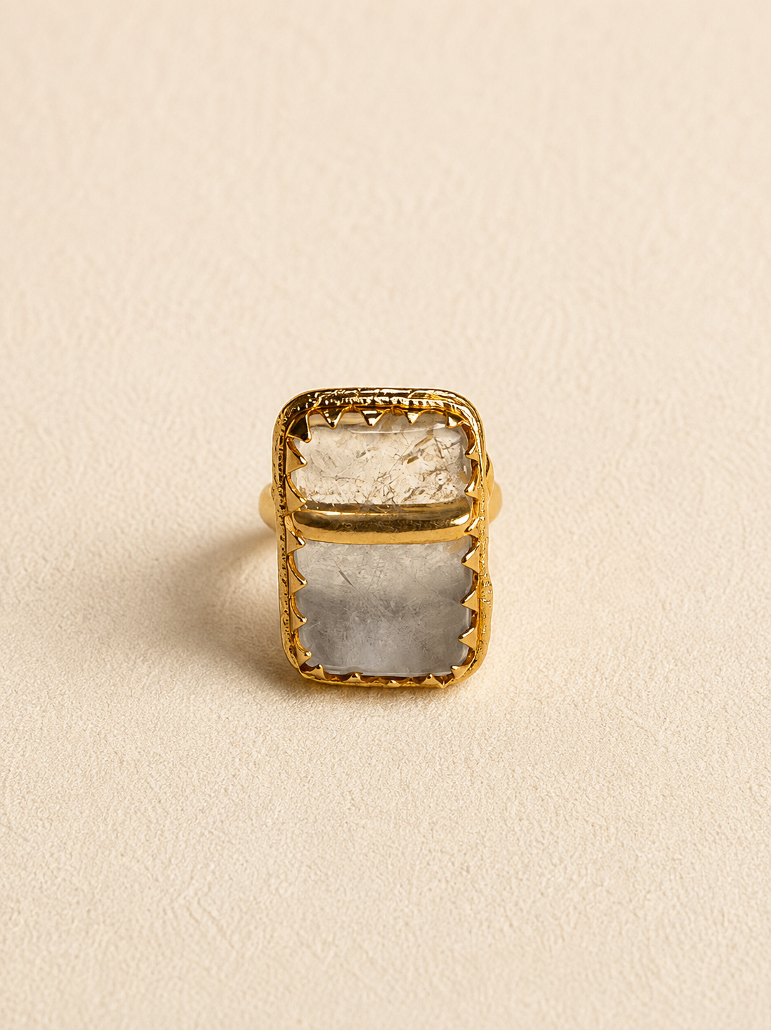 Crystal Veil Ring