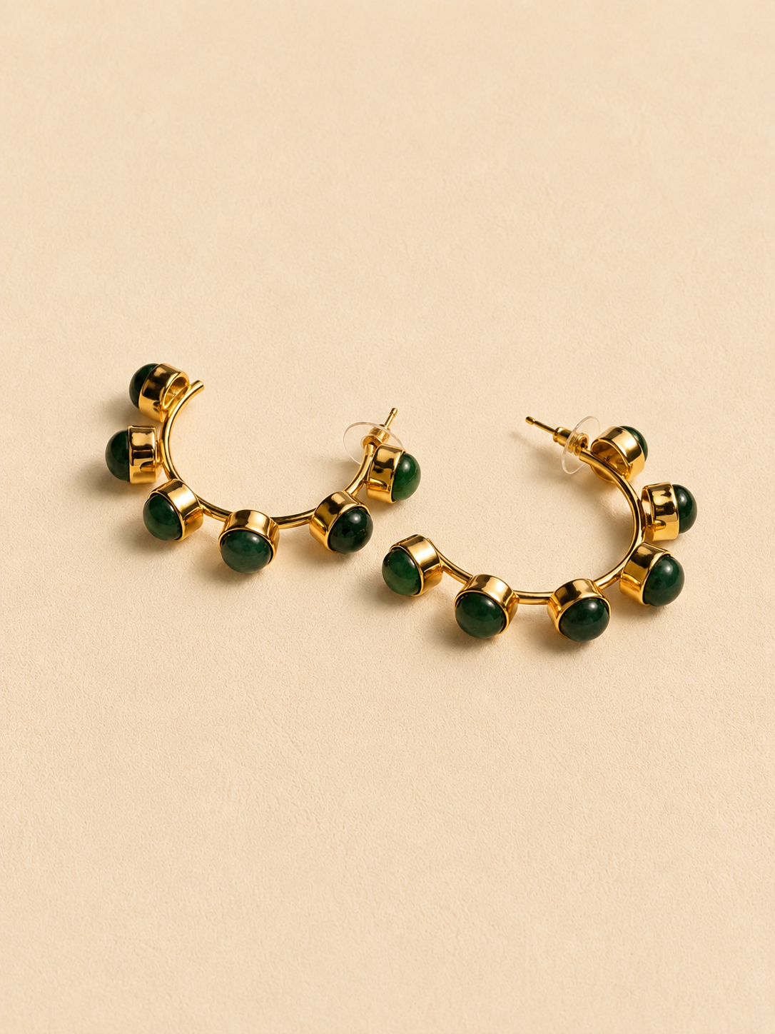 Verdant Halo Hoops