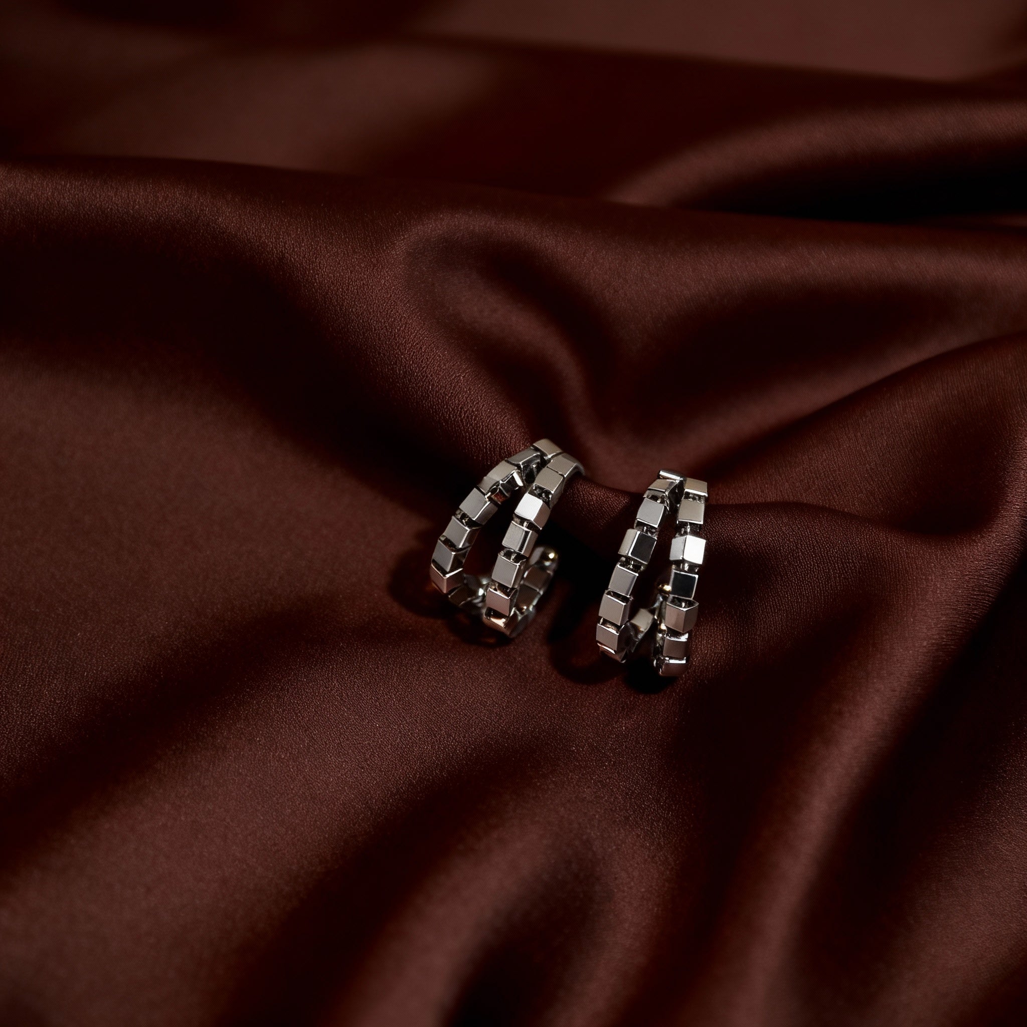 Statement Link Earrings