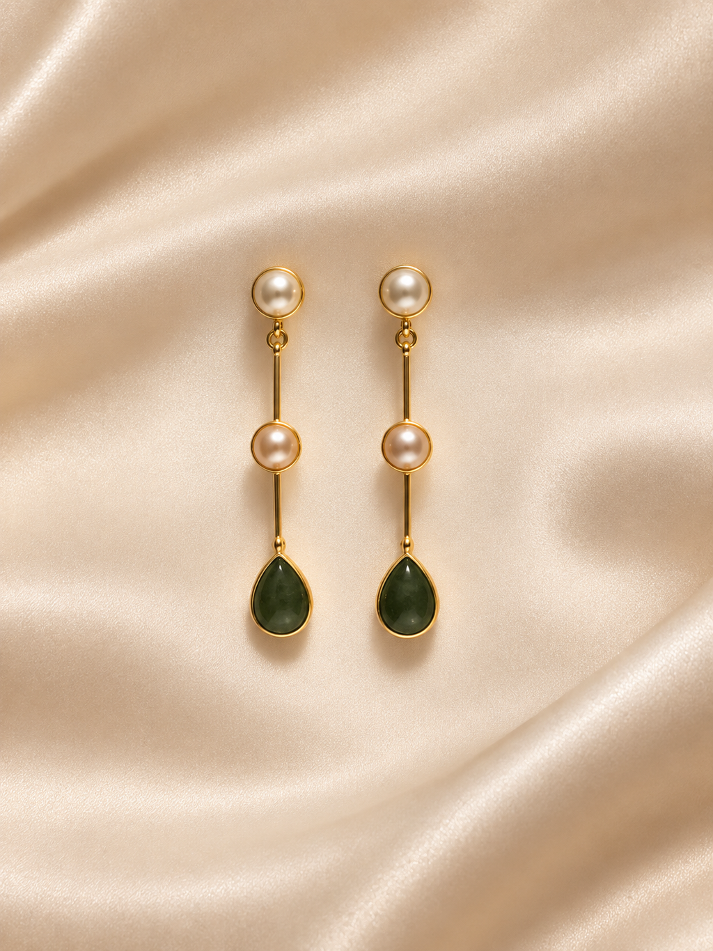 Celestia Pearl Drop Earrings