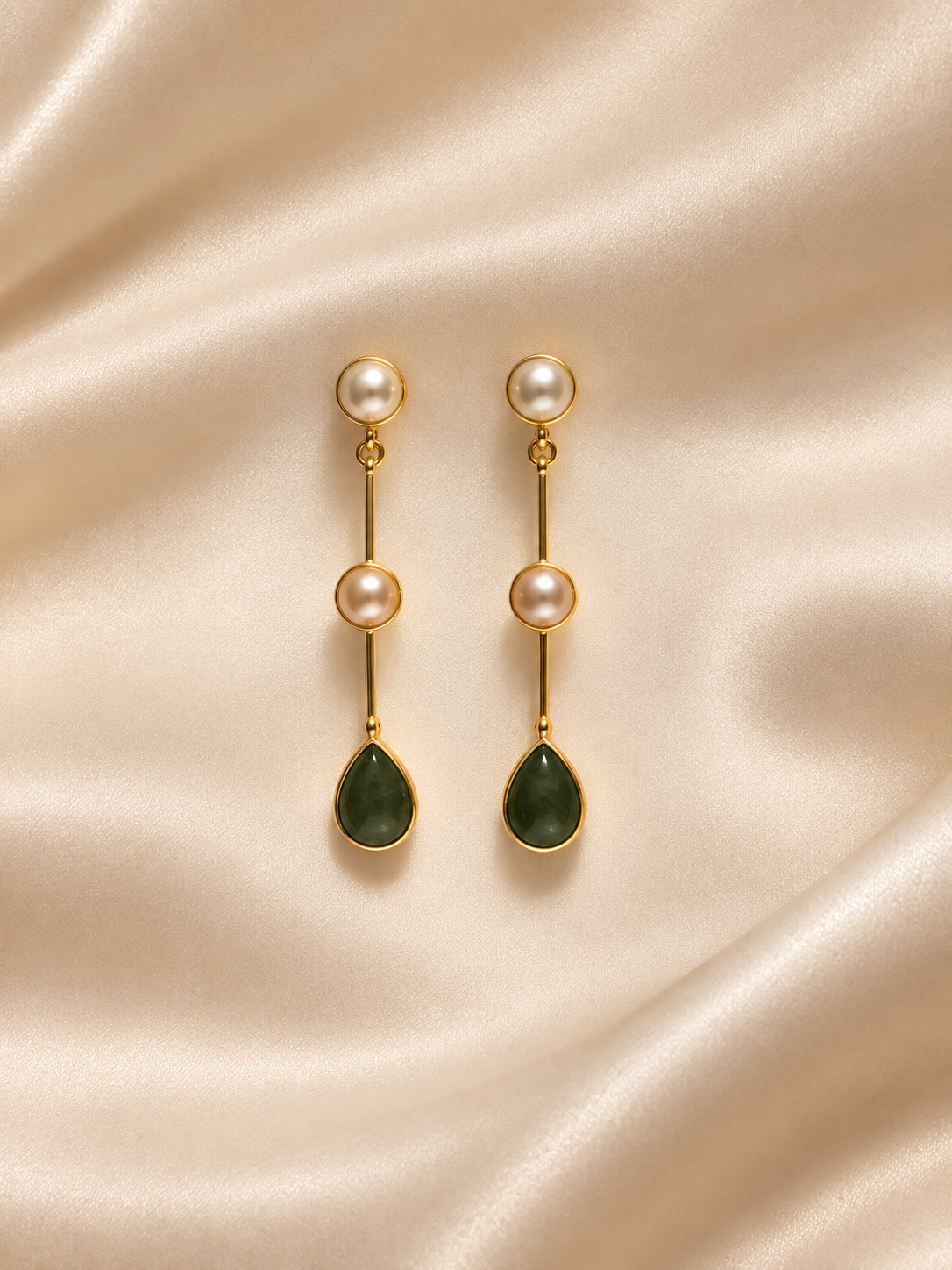 Celestia Pearl Drop Earrings