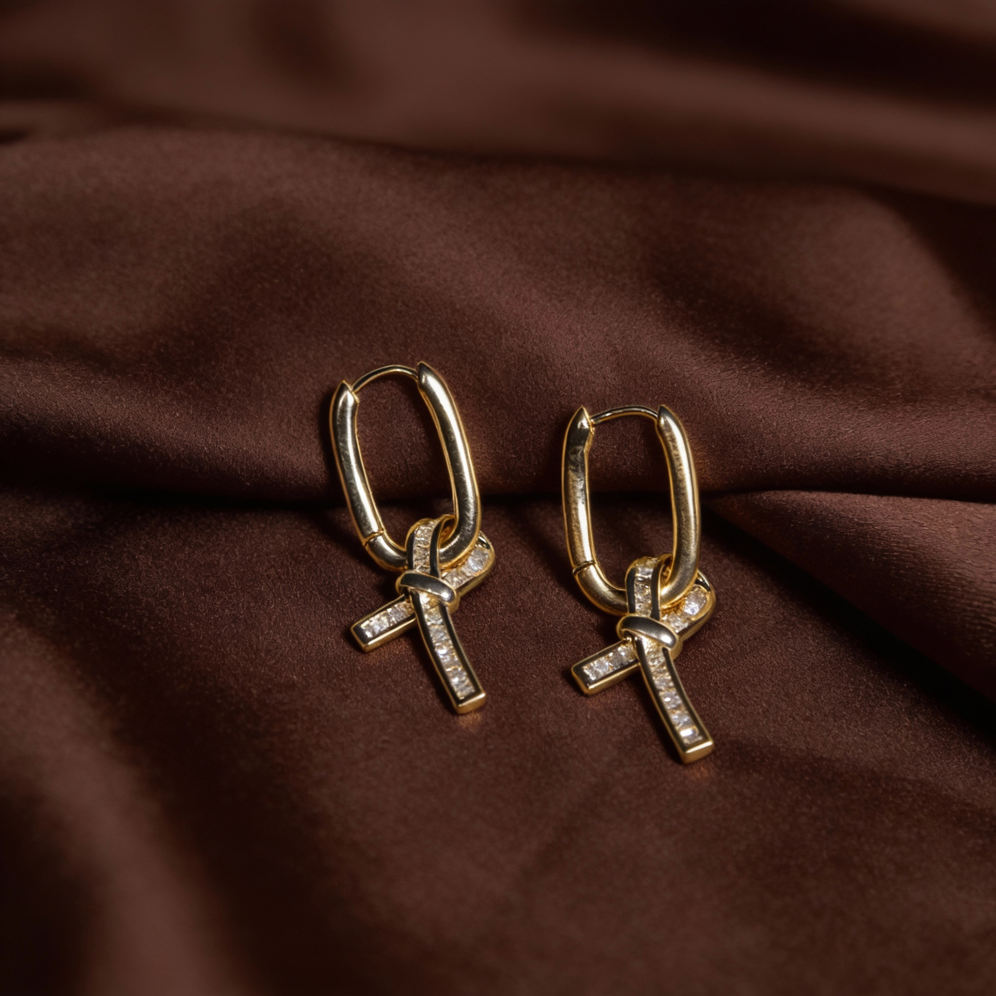 Timeless Tie Drop Earrings