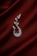 Lunar Leaf Trail Brooch