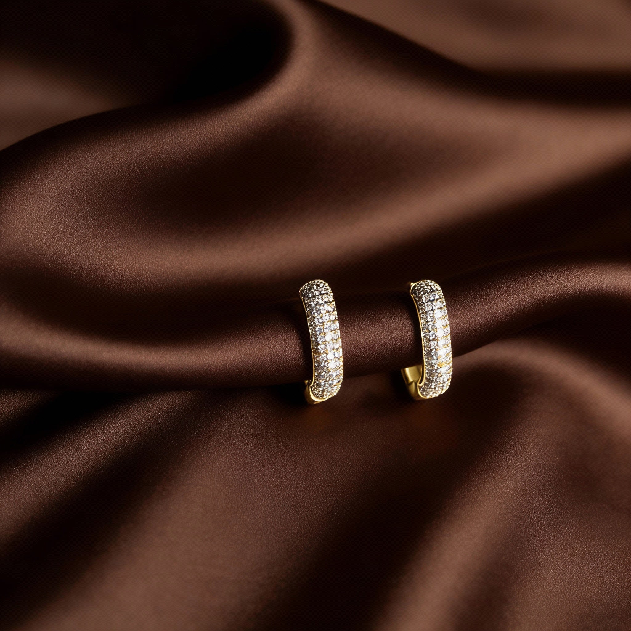 Quiet Glow Curved Hoops