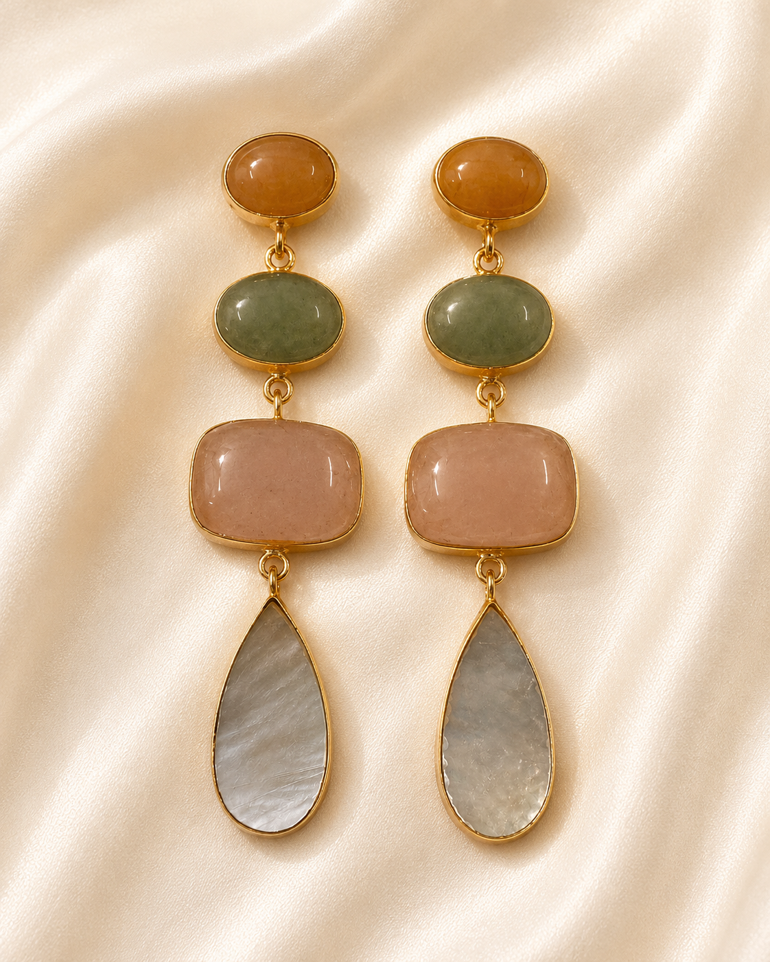 Noir Élise Statement Earrings
