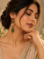 Noir Élise Statement Earrings