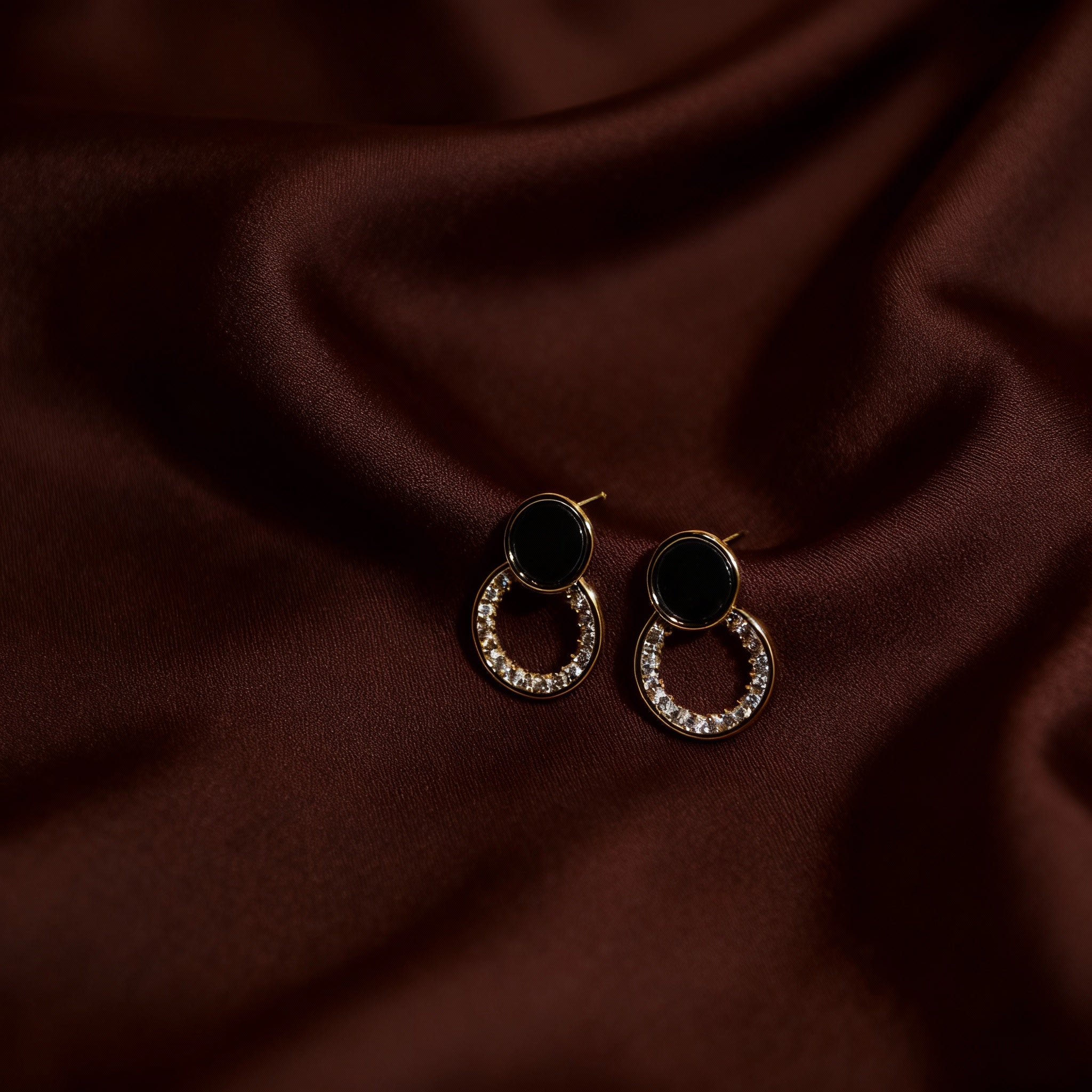 Midnight Halo Earrings