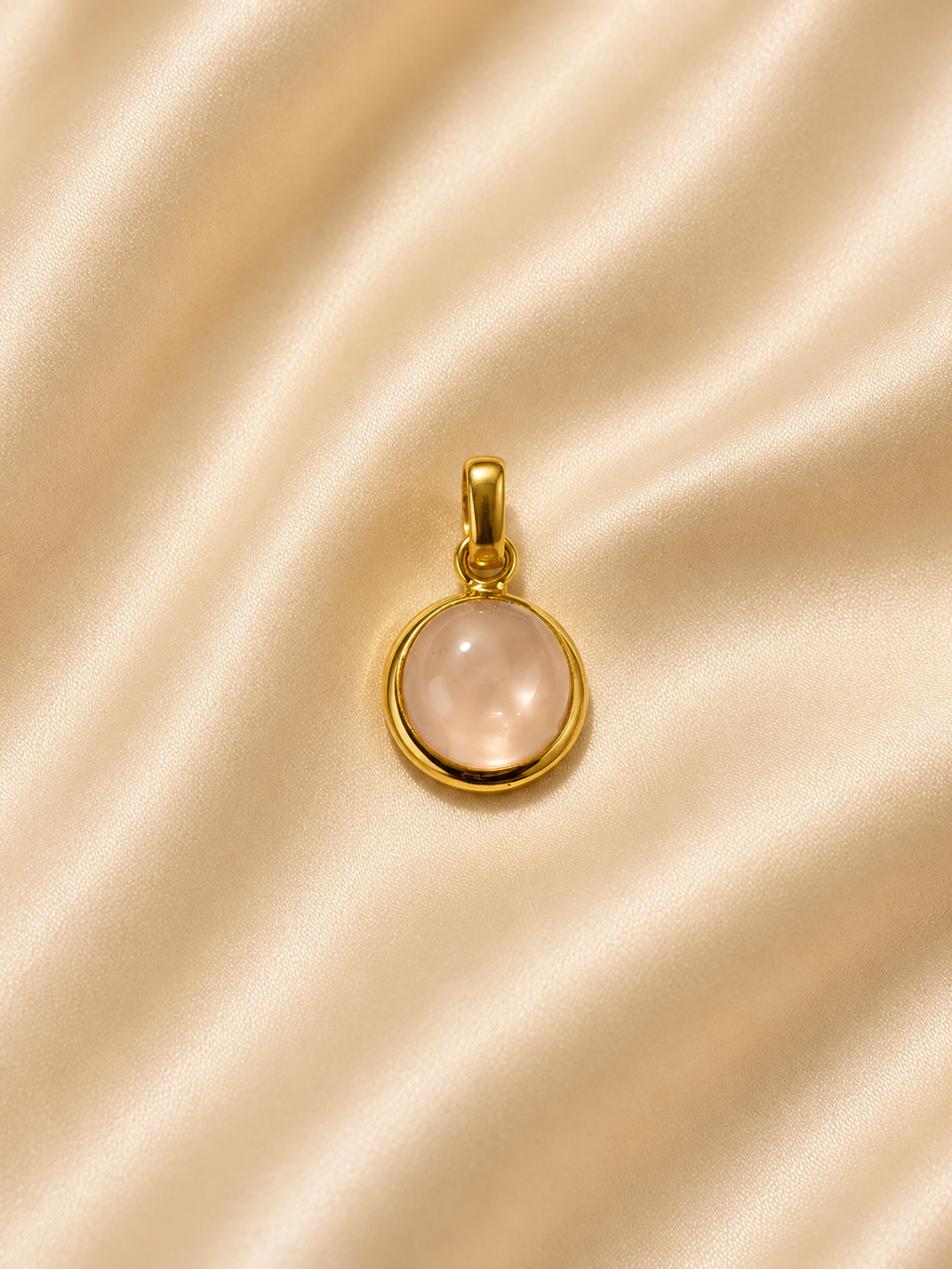 Blush Halo Pendant