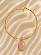 Rosé Aura Pendant