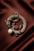 Regal Serpent Majesty Brooch