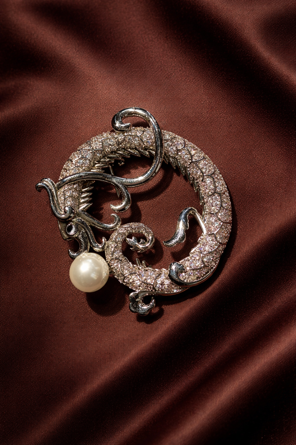 Regal Serpent Majesty Brooch
