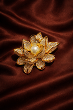 Imperial Petal Pearl Brooch