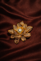 Imperial Petal Pearl Brooch