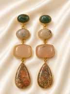 Noir Élise Statement Earrings