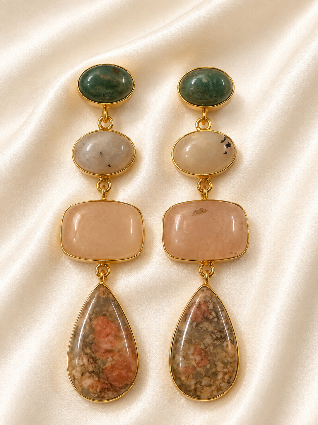 Noir Élise Statement Earrings