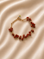 Crimson Earth Bracelet
