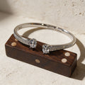 Twin Glow Dual Oval Stone Cuff