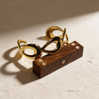 Sculpted Grace Wave Cuff