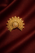 Radiant Sunburst Brooch