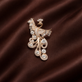 Crowned Plume Royale Brooch