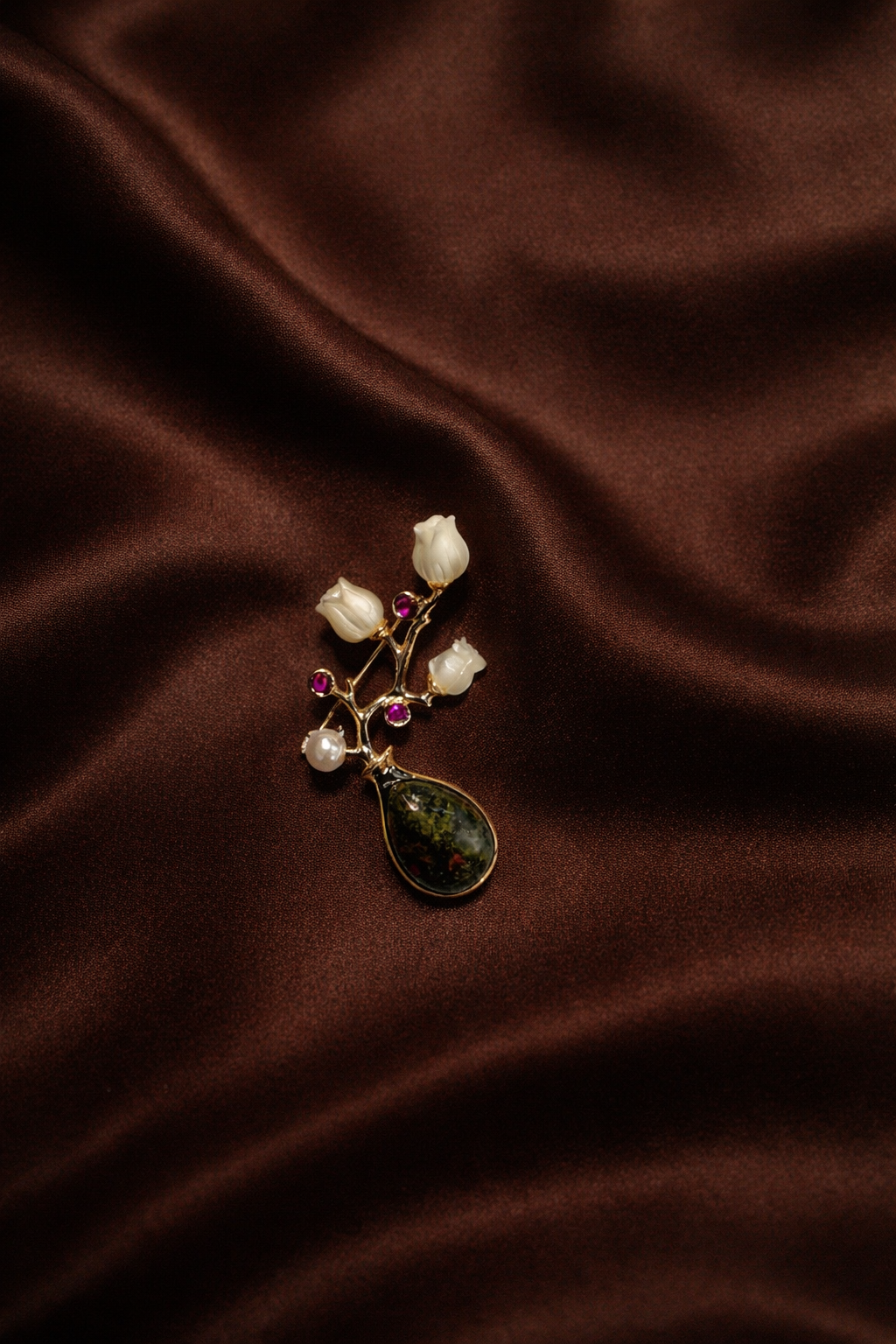 Duchess Ivory Bloom Brooch