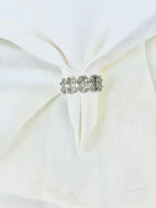 Trinity Halo Crystal Ring