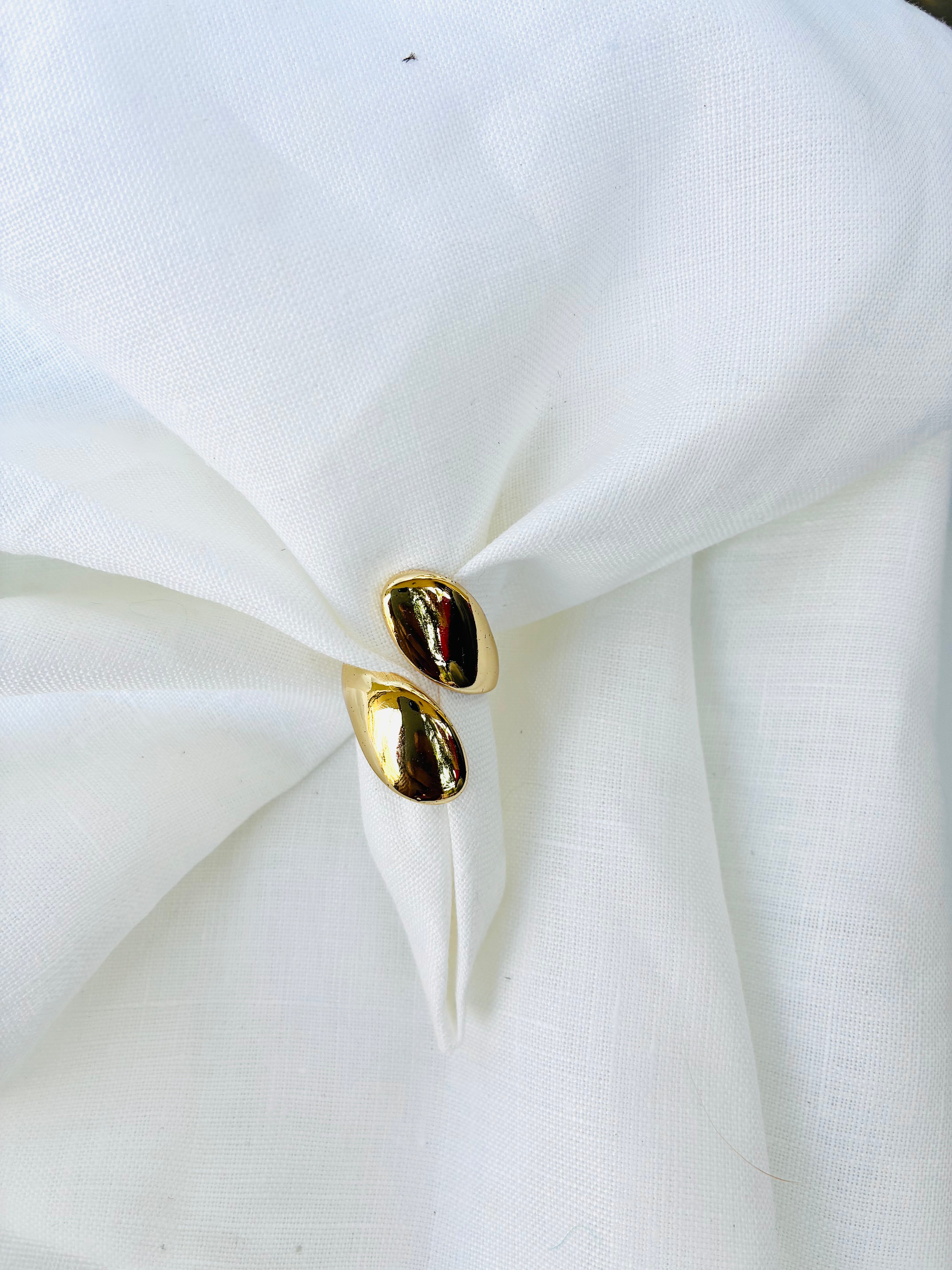 Golden Dew Drop Ring