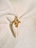 Aurora Cascade Ribbon Ring