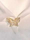 Celestial Radiance Butterfly Ring