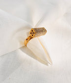 Regal Pavé Crown Ring