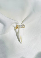 Regal Pavé Crown Ring