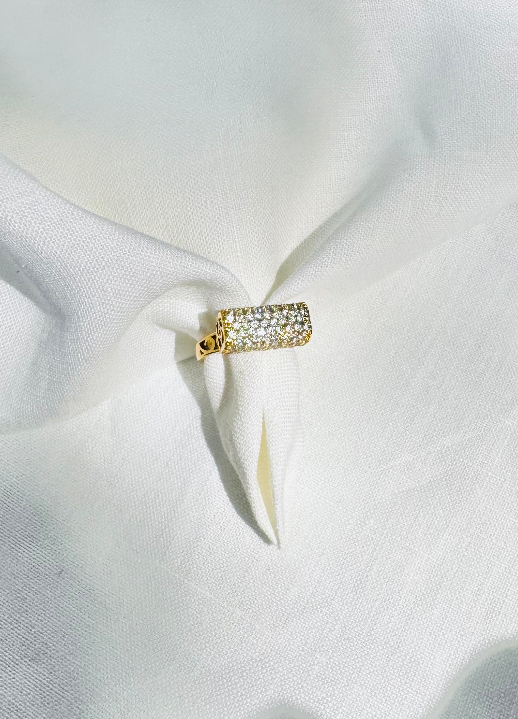 Regal Pavé Crown Ring