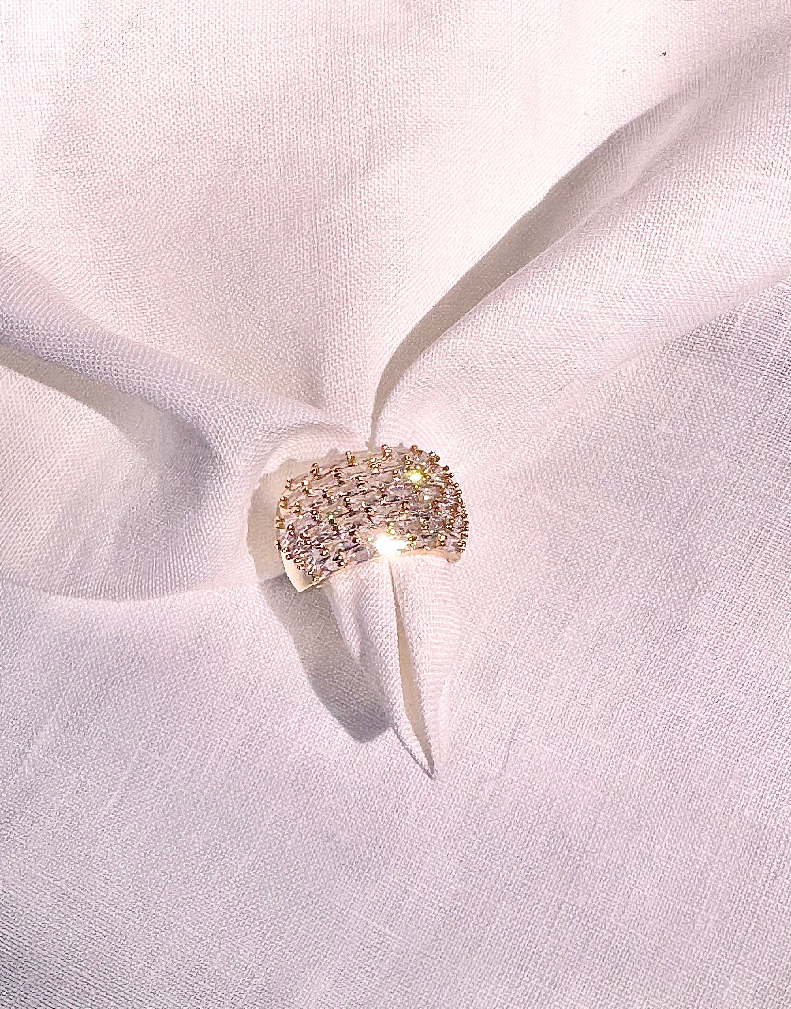 Opulent Pavé Dome Ring