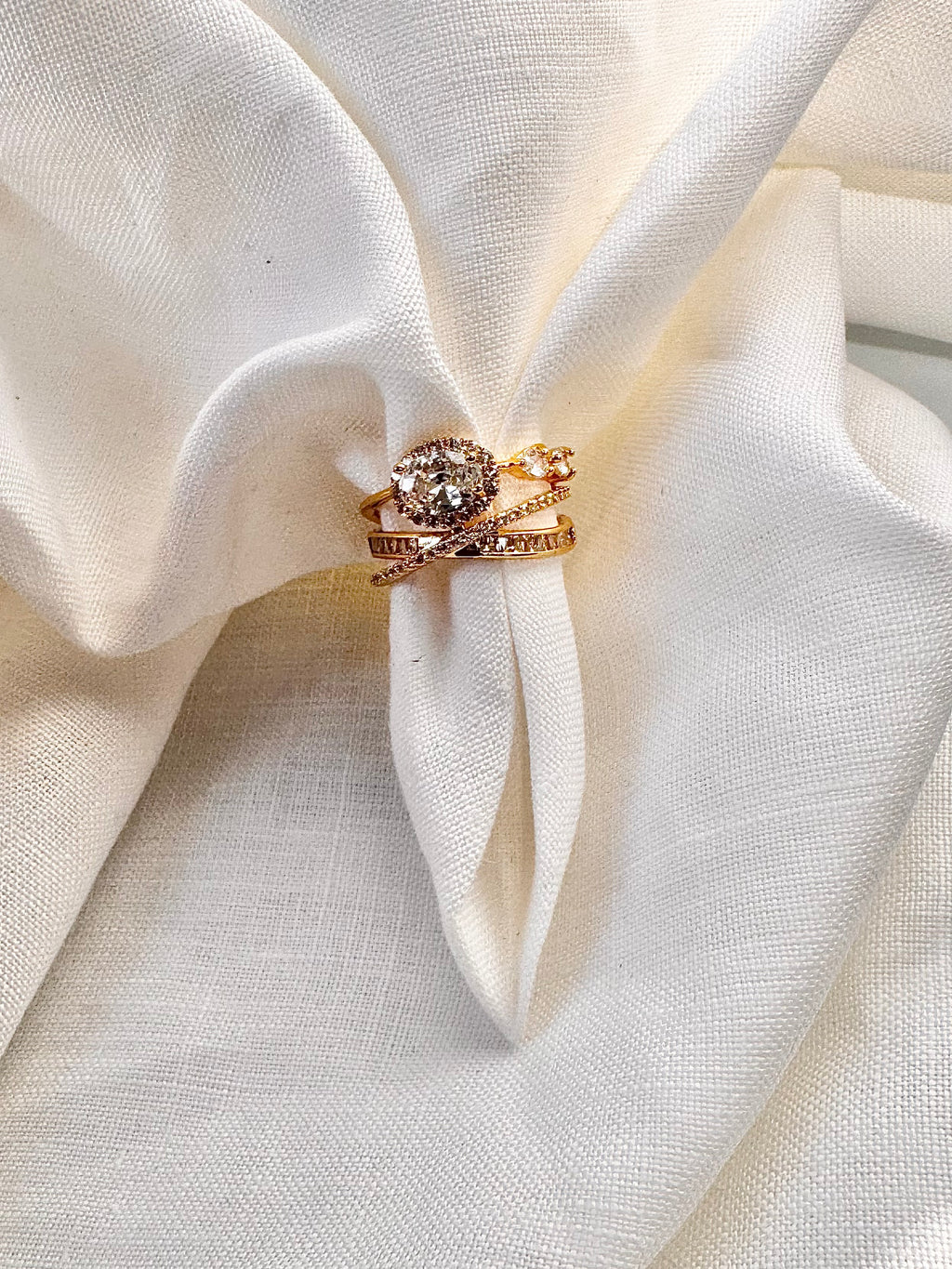 Celeste Solitaire Luxe Ring