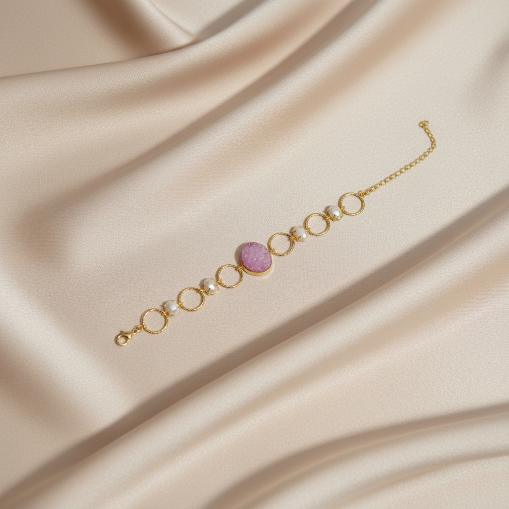 Rosé Whisper Bracelet