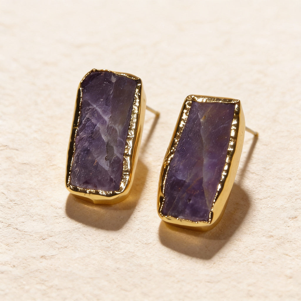 Aurora Stone Statement Studs
