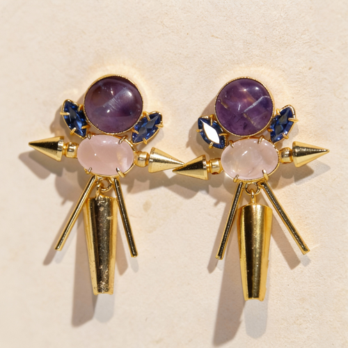 Astryx Warrior Statement Earrings