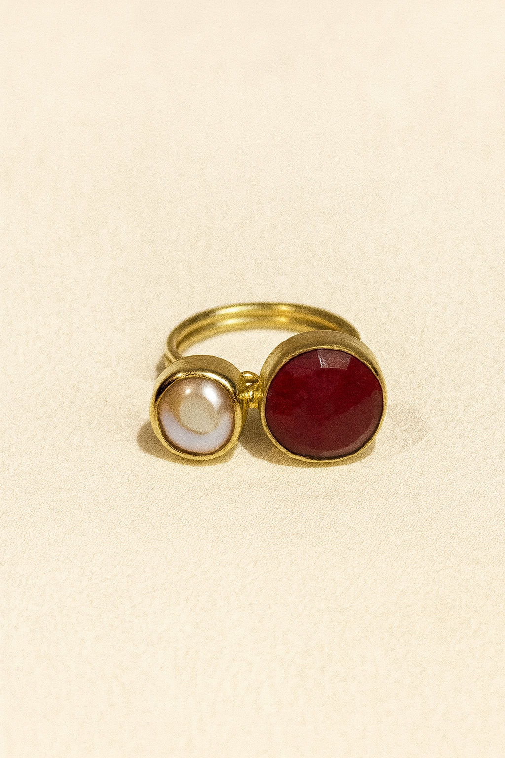 Scarlet Moon Ring