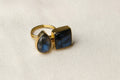 Midnight Laborite Duo Ring
