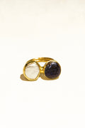 Moonshadow Dual Gem Ring