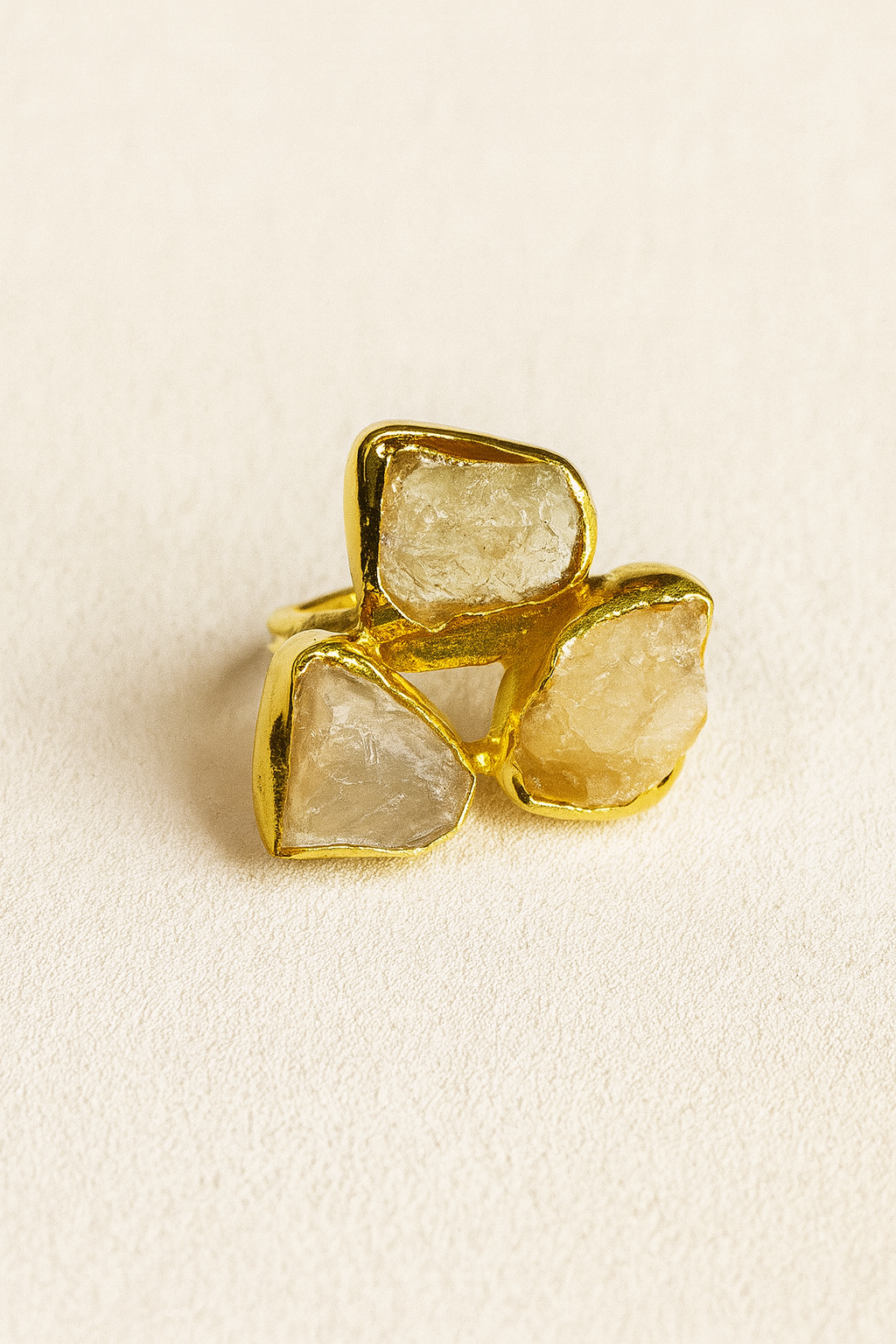 Aurora Rawstone Trio Ring