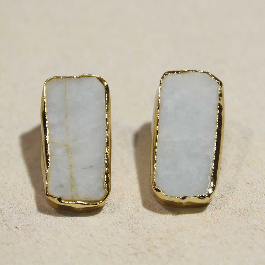 Aurora Stone Statement Studs