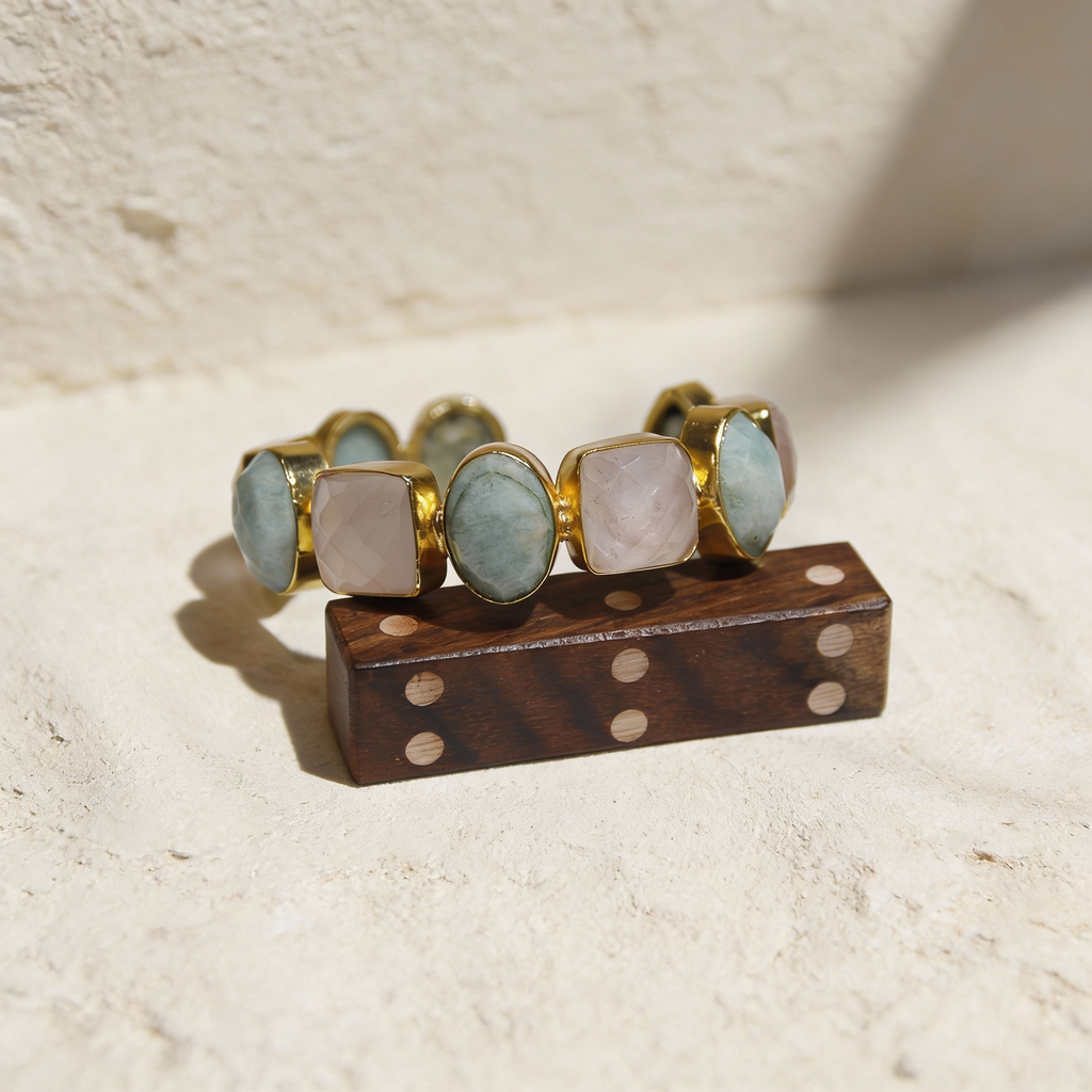 Serene Aura Statement Cuff