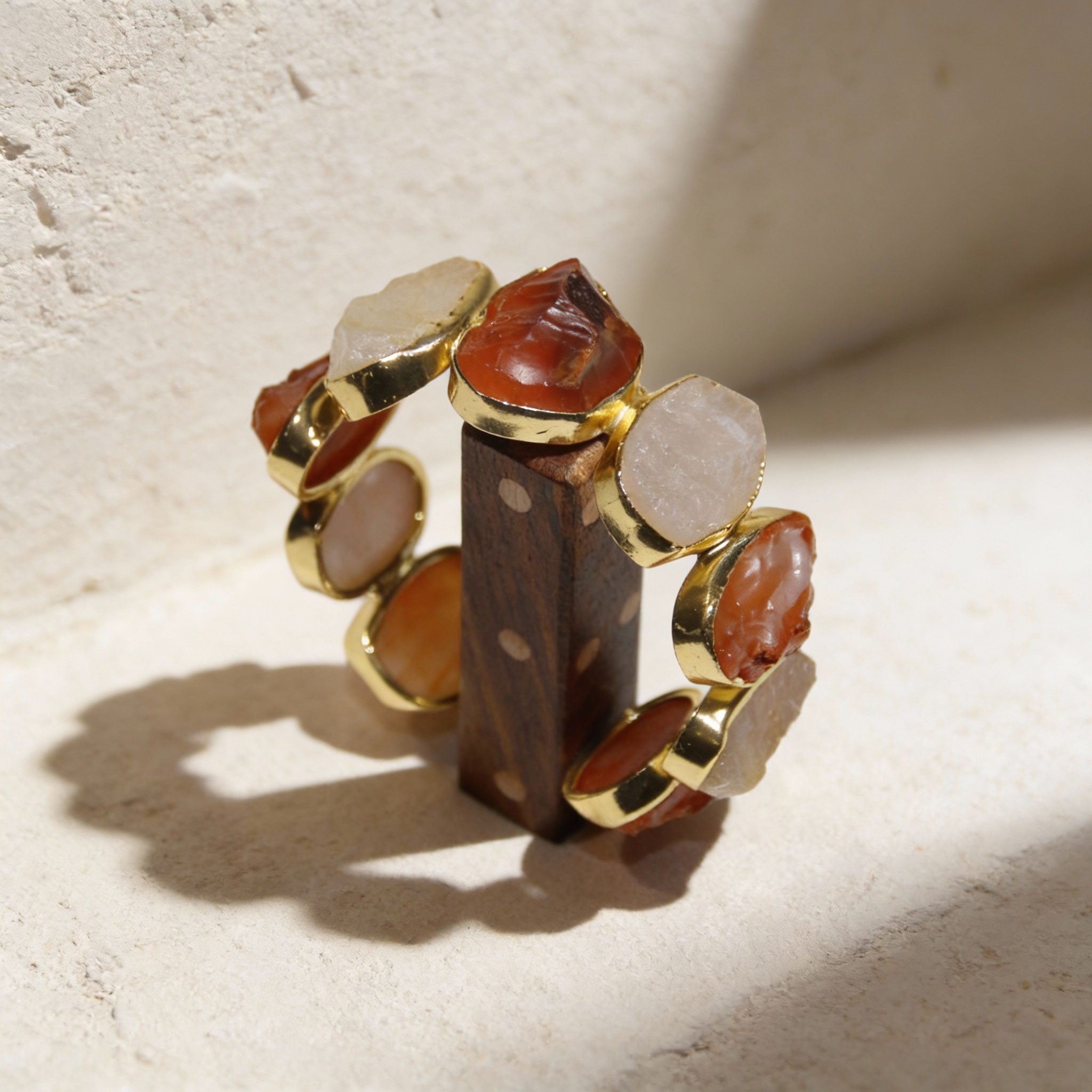 Saffron Sand Statement Cuff
