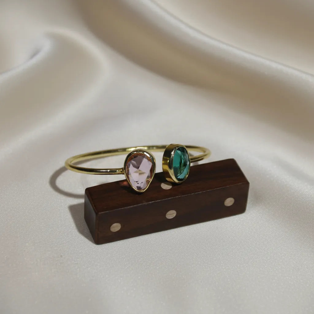 Luna Pair Gem Bracelet