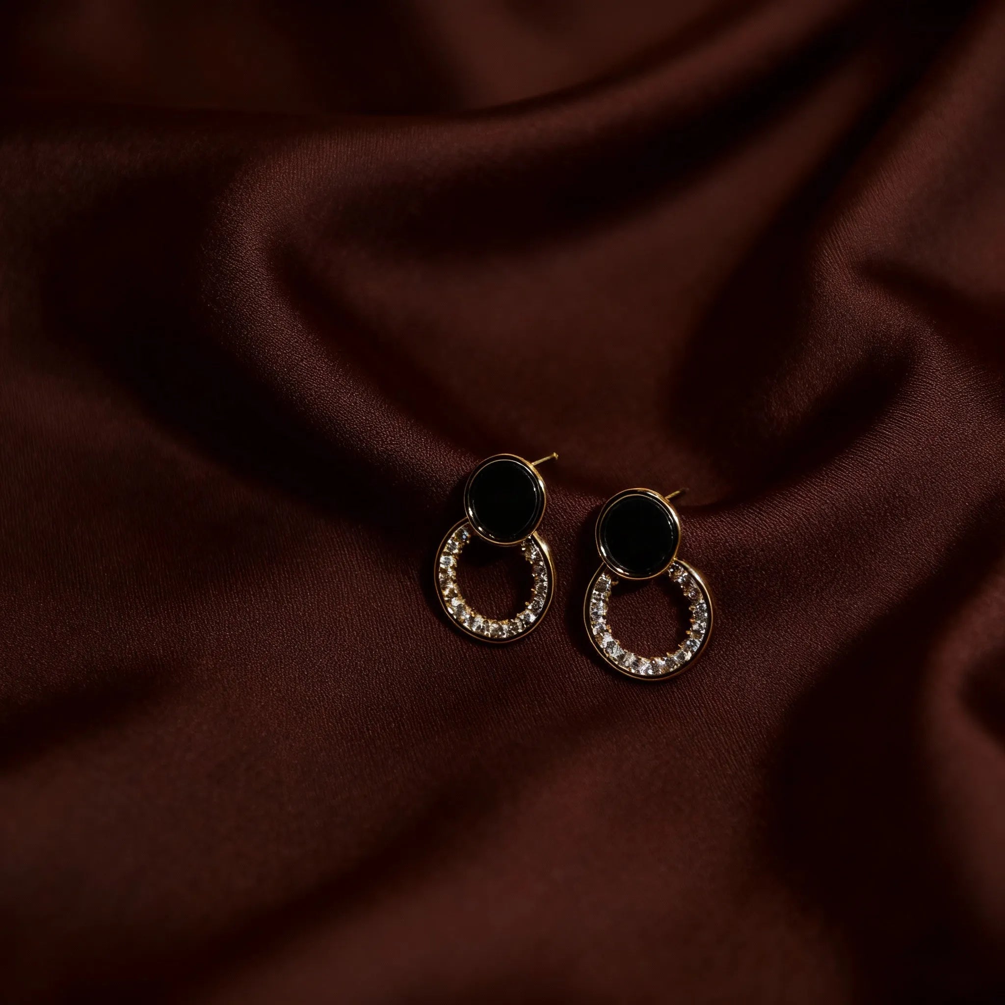 Midnight Halo Earrings
